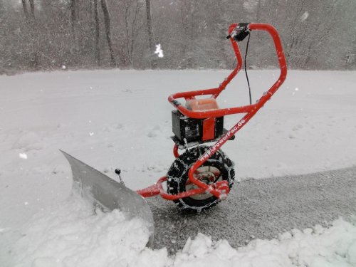 POWERPAC Schneekette passend für ED120 oder ES230 – AKKUSCHUBKARRE ELEKTROSCHUBKARRE AKKUSCHNEERÄUMER AKKUSCHNEESCHIEBER SCHUBKARRE DUMPER MOTORSCHUBKARRE - 2