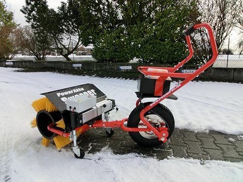 POWERPAC Akku Kehrbesen 50cm passend für Elektro-Schneeräumer ES230 und Elektro-Dumper ED120 inkl. Adapter – AKKUSCHUBKARRE ELEKTROSCHUBKARRE AKKUSCHNEERÄUMER AKKUSCHNEESCHIEBER SCHUBKARRE DUMPER MOTORSCHUBKARRE - 9